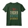 I'm A Teacher - What's Your Superpower? Funny School Maglietta - Ideale per Insegnanti di Matematica, Inglese e Arte