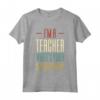 I'm A Teacher - What's Your Superpower? Funny School Maglietta - Ideale per Insegnanti di Matematica, Inglese e Arte