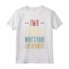 I'm A Teacher - What's Your Superpower? Funny School Maglietta - Ideale per Insegnanti di Matematica, Inglese e Arte