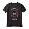 MMA Gorilla Fighter Maglietta - Design Unico per Amanti delle Arti Marziali - Ideale come Regalo Personalizzato