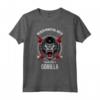 MMA Gorilla Fighter Maglietta - Design Unico per Amanti delle Arti Marziali - Ideale come Regalo Personalizzato