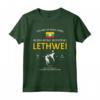Lethwei - Bandiera del Myanmar, Lethwei Maglietta con Design alla Moda - Ideale per Allenamenti e Orgoglio Marziale