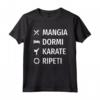 Karate Divertente - Maglietta Regalo Arti Marziali Uomo Bambino - Ideale per Compleanno o Natale