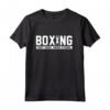 Pugilato Fight Hard Finish Forte - Boxe Citazione Regalo Maglia a Manica - Ideale per Appassionati di Arti Marziali Miste e Kickboxing