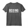 Pugilato Fight Hard Finish Forte - Boxe Citazione Regalo Maglia a Manica - Ideale per Appassionati di Arti Marziali Miste e Kickboxing