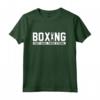 Pugilato Fight Hard Finish Forte - Boxe Citazione Regalo Maglia a Manica - Ideale per Appassionati di Arti Marziali Miste e Kickboxing