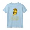Motivational Inspiring Ancient Greek Spartan Warrior Helmet Maglietta - Courage Quote Tee for History Enthusiasts