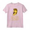 Motivational Inspiring Ancient Greek Spartan Warrior Helmet Maglietta - Courage Quote Tee for History Enthusiasts