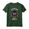 Gorilla Arrabbiato di Kickboxing - T-shirt Muay Thai con Tigre - Regalo Unico per Appassionati di Thai Boxe