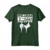 Combattente Muay Thai Boxe Arti Marziali Maglietta - Idea Regalo per Appassionati - Combatto per la Mia Passione