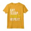Eat Sleep MMA Ripetizione - Regalo Maglietta per Appassionati di Arti Marziali - Ideale per Compleanno o Natale