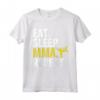 Eat Sleep MMA Ripetizione - Regalo Maglietta per Appassionati di Arti Marziali - Ideale per Compleanno o Natale