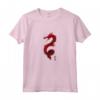 Red Firedrake Drago cinese design - Kung fu e Tai Chi T-shirt - Anno del Drago Zodiacale Cinese