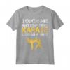 Maglietta Karateka Touch Me and Your First Lesson Is Free - Regalo per Insegnante di Karate - Ideale per Compleanno o Natale