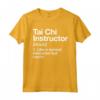 Istruttore di Tai Chi Definition - Funny Maglietta Arti Marziali - Regalo per Insegnanti Fitness