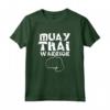 Guerriero Muay Thai Combattente - Super Maglietta per Appassionati di Arti Marziali e Fighter - Regalo Divertente per Natale