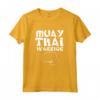 Guerriero Muay Thai Combattente - Super Maglietta per Appassionati di Arti Marziali e Fighter - Regalo Divertente per Natale