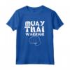 Guerriero Muay Thai Combattente - Super Maglietta per Appassionati di Arti Marziali e Fighter - Regalo Divertente per Natale