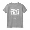 Guerriero Muay Thai Combattente - Super Maglietta per Appassionati di Arti Marziali e Fighter - Regalo Divertente per Natale