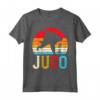 Judo Throw Retro Japanese Martial Arts Judoka Fighter Gift Maglietta - Perfect Gift for Judo Enthusiasts and Instructors
