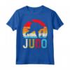 Judo Throw Retro Japanese Martial Arts Judoka Fighter Gift Maglietta - Perfect Gift for Judo Enthusiasts and Instructors