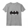 DC Batman Logo Grigio - Felpa con Cappuccio con Licenza Ufficiale - Regalo Ideale per Fan di Superman e Wonder Woman