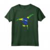 Capoeira Pose Brazil Flag - Brazilian Martial Arts Dance Gift Maglietta - Ideal for Capoeira Enthusiasts and Instructors