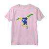Capoeira Pose Brazil Flag - Brazilian Martial Arts Dance Gift Maglietta - Ideal for Capoeira Enthusiasts and Instructors
