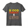 Blood Sweat & Leather - Maglietta Artigianato della Pelle per Amanti del Cuoio - Regalo Ideale per Natale e Compleanno
