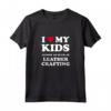I Love My Kids - Maglietta Divertente per Mamma e Papà - Ideale per Regali di Famiglia e Feste