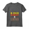 Donna Blood Sweat & Leather - Maglietta Artigianato Della Pelle con Collo a V - Regalo Ideale per Artigiani della Pelle