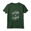 Tattoos Are Stupid - Canotta Ironica Tätowierer Tattoo Kunst - Ideale per Appassionati dei Tatuaggi e Amanti del Punk