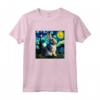Divertente T-shirt Coniglio Van Gogh - Regalo Unico per Bambini Amanti degli Animali - Ideale per Compleanni e Natale