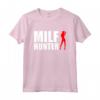 MILF HUNTER - Maglietta Uomo Divertente per Feste e Festival - Regalo Provocatorio per Compleanno o Natale