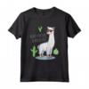 Alpaca - Maglietta divertente Alpacalypse con Cactus - Ideale per Regalo di Compleanno o Natale