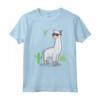 Alpaca - Maglietta divertente Alpacalypse con Cactus - Ideale per Regalo di Compleanno o Natale