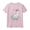 Alpaca - Maglietta divertente Alpacalypse con Cactus - Ideale per Regalo di Compleanno o Natale