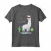 Llama No Problama - Divertente Lama Cactus Design Maglietta per Fan di Lama e Alpaca - Ideale per Compleanni e Regali