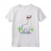 Llama No Problama - Divertente Lama Cactus Design Maglietta per Fan di Lama e Alpaca - Ideale per Compleanni e Regali