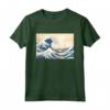 Great Wave off Kanagawa Katsushika Hokusai Surfing Ocean Maglietta - Capolavoro Giapponese per Appassionati d'Arte - Acquista Online