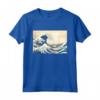 Great Wave off Kanagawa Katsushika Hokusai Surfing Ocean Maglietta - Capolavoro Giapponese per Appassionati d'Arte - Acquista Online