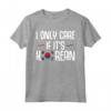 I Only Care If It's Korean - Cuore Gayo Corea Sud Saranghae Maglietta K-Pop - Ideale per Regalo Unico e Divertente per Appassionati di Cultura Coreana