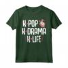 K-Pop K-Drama K-Life Dito Cuore Gayo Corea Sud Saranghae Maglietta - T-shirt Cultura Coreana - Regalo Unico per Appassionati di K-Pop