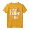 K-Pop K-Drama K-Life Dito Cuore Gayo Corea Sud Saranghae Maglietta - T-shirt Cultura Coreana - Regalo Unico per Appassionati di K-Pop