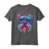 Schnauzer Splash Art - T-shirt regalo unica per proprietari di Schnauzer - Unconditional Pawfection Artistica per Amanti dei Cani