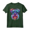 Schnauzer Splash Art - T-shirt regalo unica per proprietari di Schnauzer - Unconditional Pawfection Artistica per Amanti dei Cani