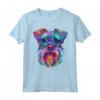 Schnauzer Splash Art - T-shirt regalo unica per proprietari di Schnauzer - Unconditional Pawfection Artistica per Amanti dei Cani