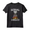 Griller seriale Chef Skull Grillmaster - Maglietta divertente per BBQ e grigliate - Regalo ideale per papà e nonno