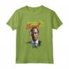 HapTiger Logo & Saul Maglietta - T-shirt con Licenza Ufficiale Breaking Bad e Better Call Saul - Ideale come Regalo per Fan della Serie