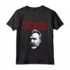 Friedrich Nietzsche - Heavy Metal Filosofo Maglietta - Design Artistico per Filosofi e Amanti della Filosofia